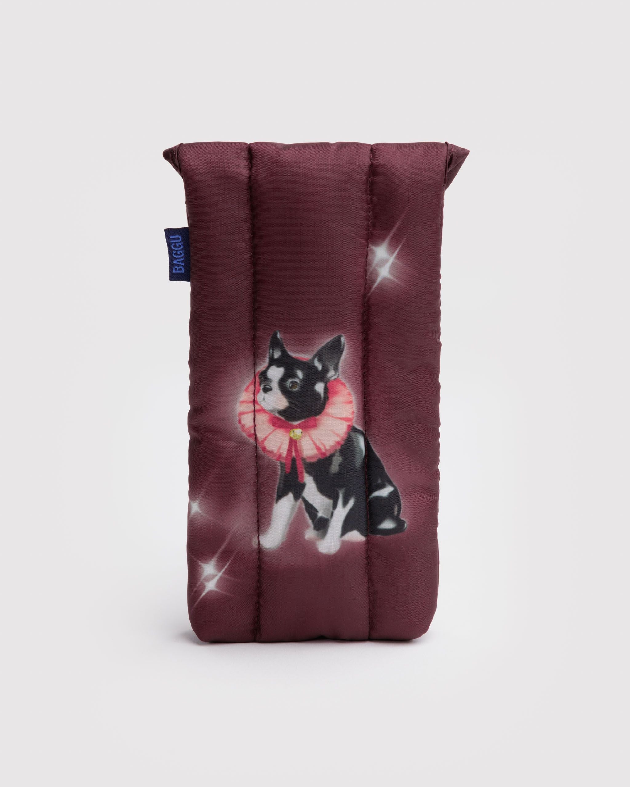 Puffy Glasses Sleeve Fancy Dogs