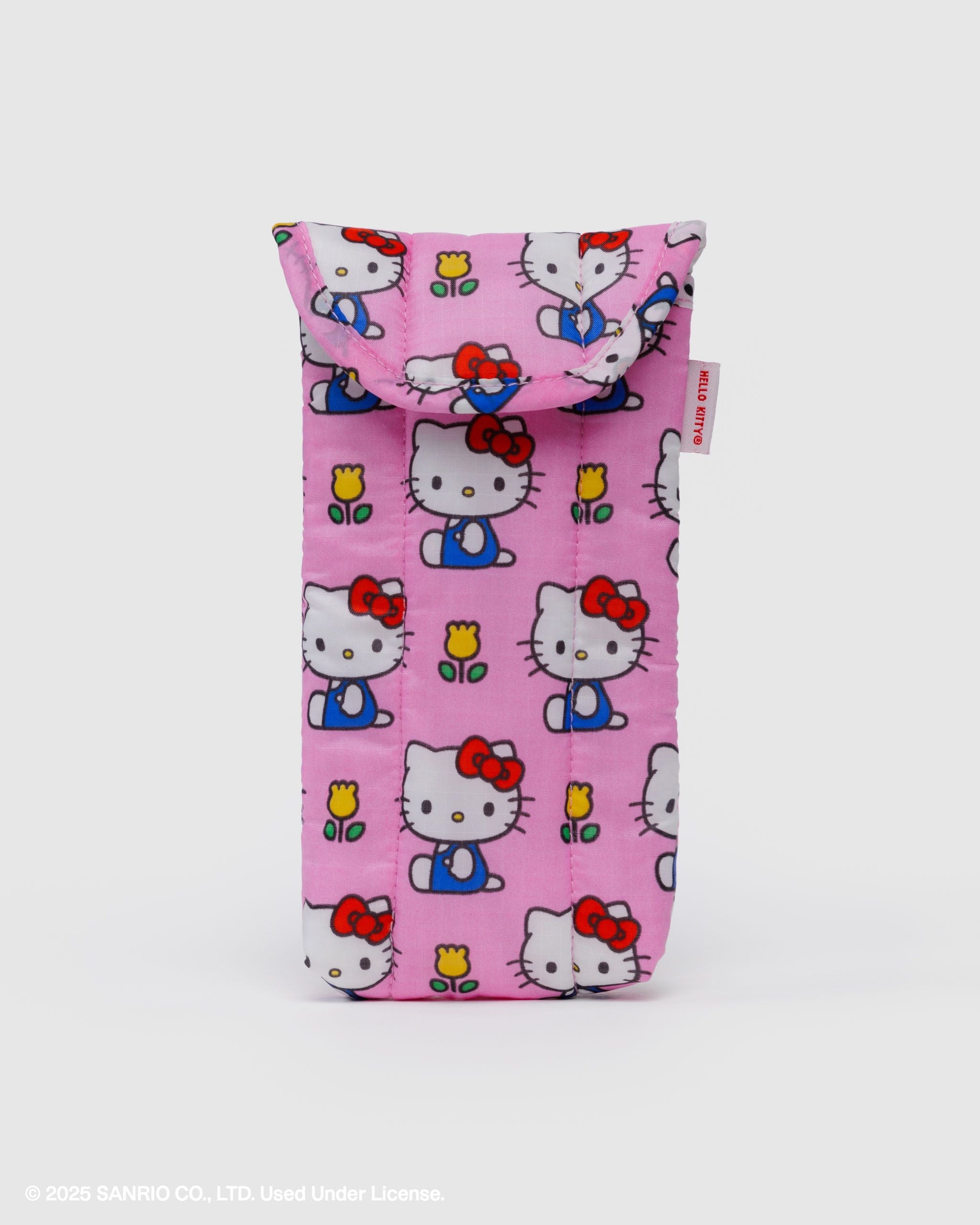 Puffy Glasses Sleeve Hello Kitty Pink