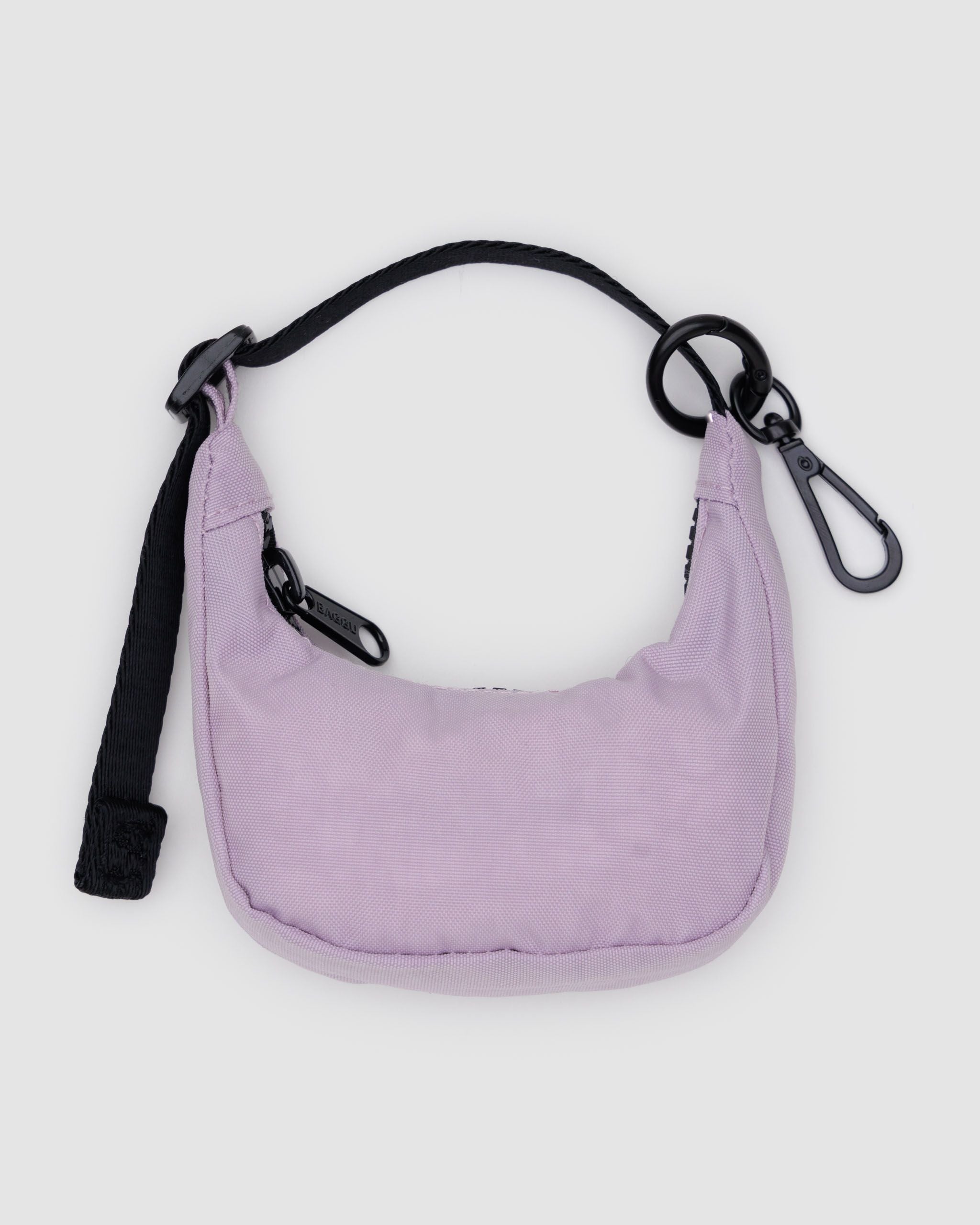 Crescent Bag Charm Dusty Pink
