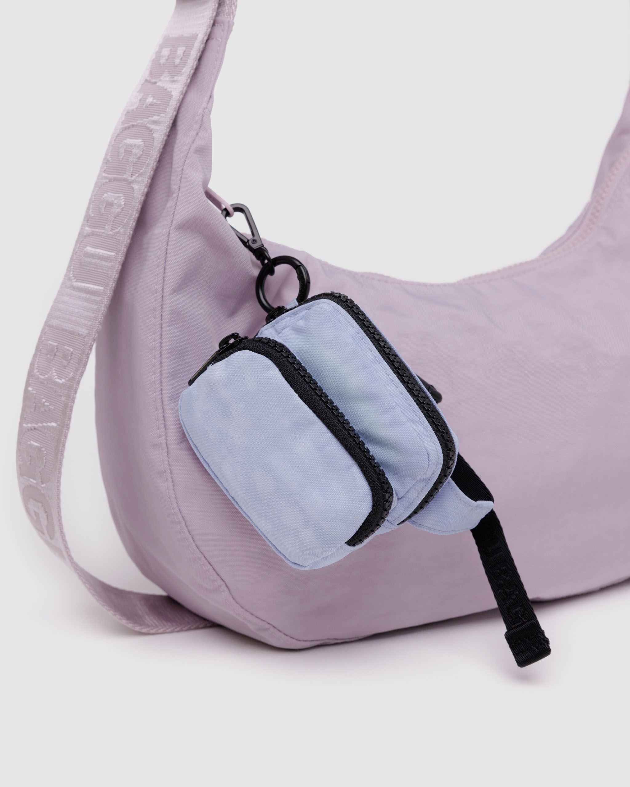 Fanny Pack Charm Lavender Grey