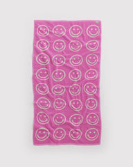 Bath Towel Happy Pink