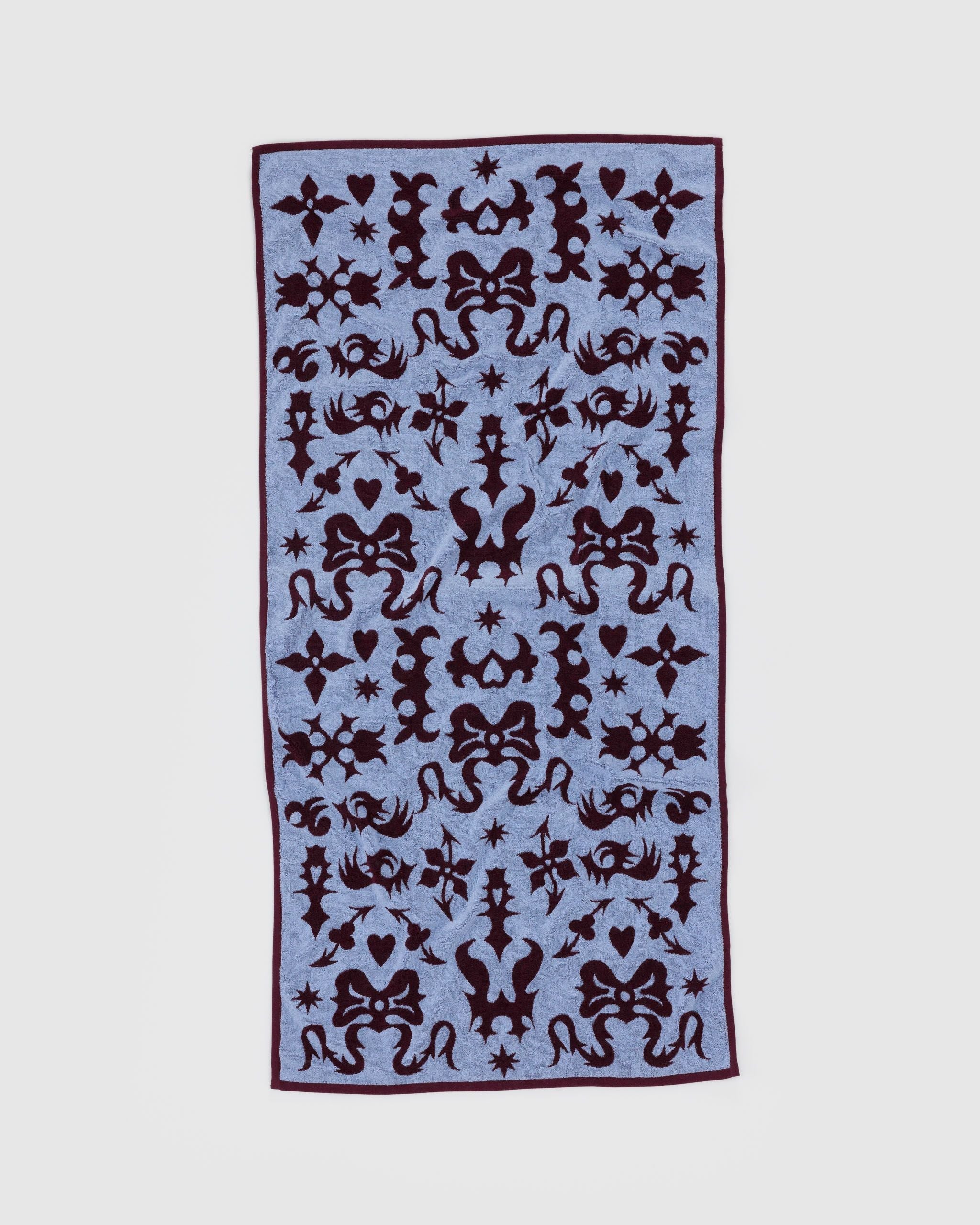 Bath Towel Western Cut Outs