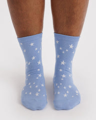 Crew Sock Blue Star
