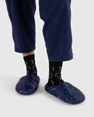 Puffy Slipper Constellation Midnight