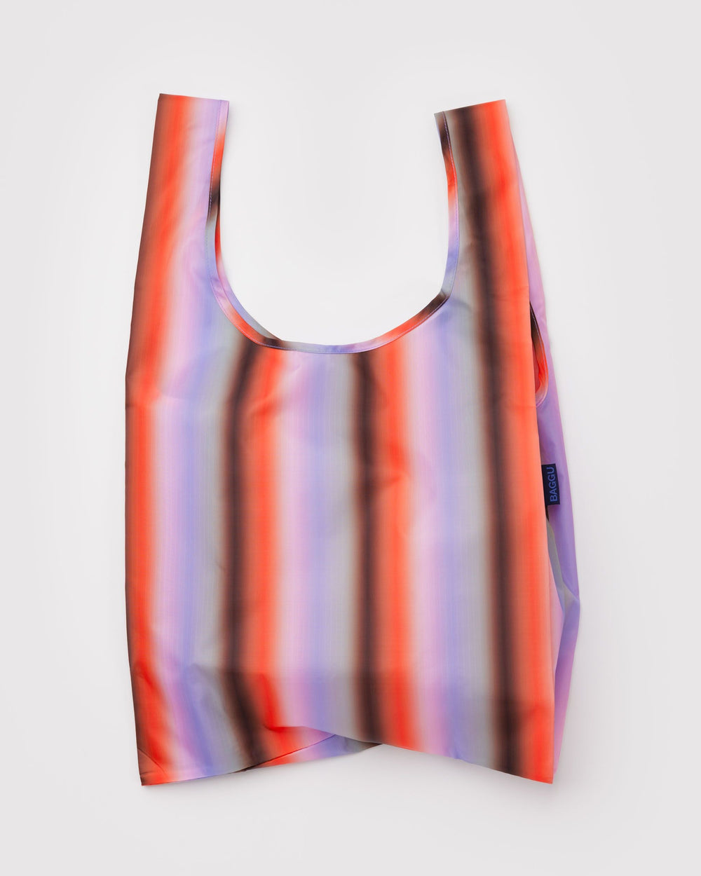 Standard Baggu Gradient Stripe Poppy & Lilac BAGS