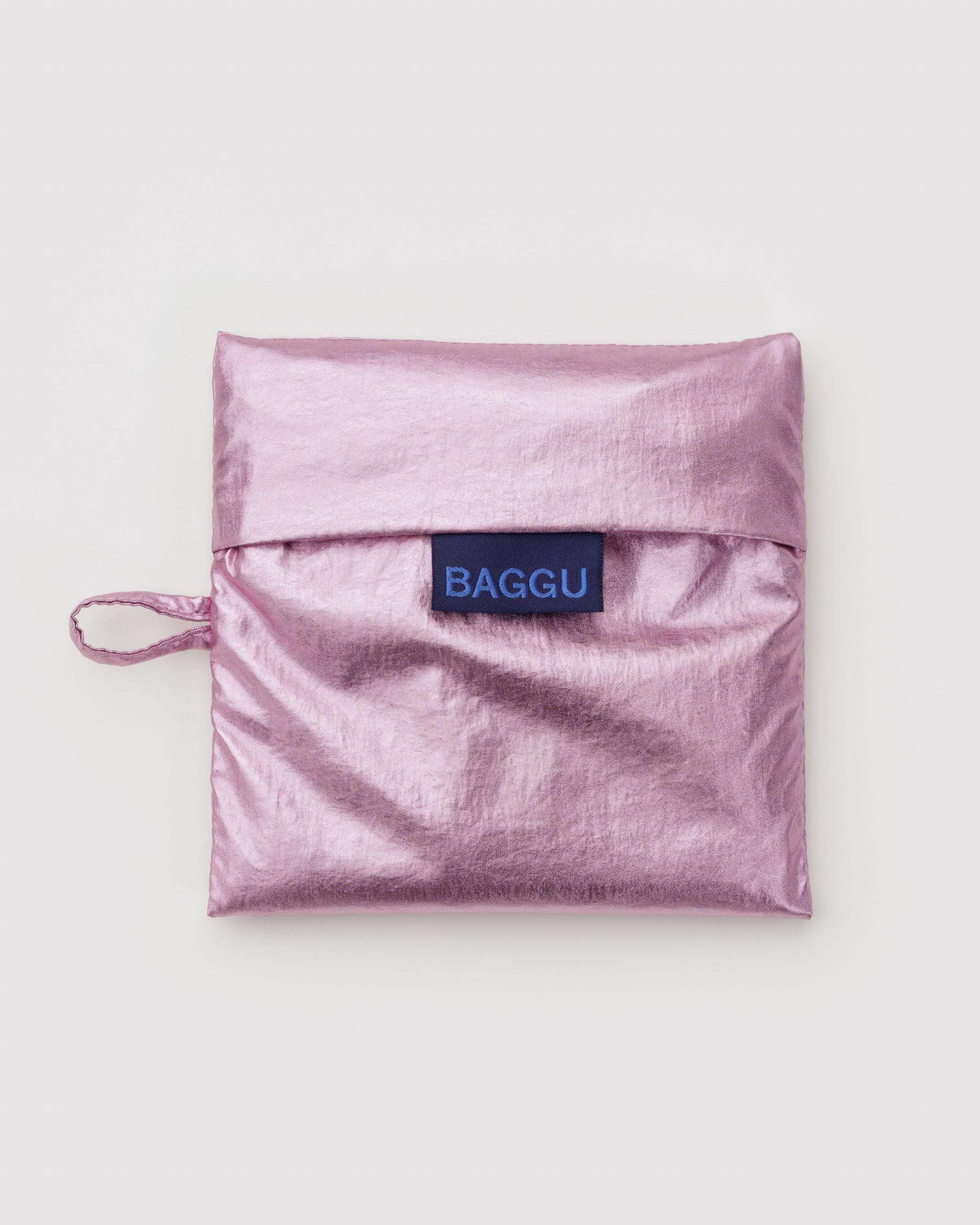 Standard Baggu Blush Metallic BAGS