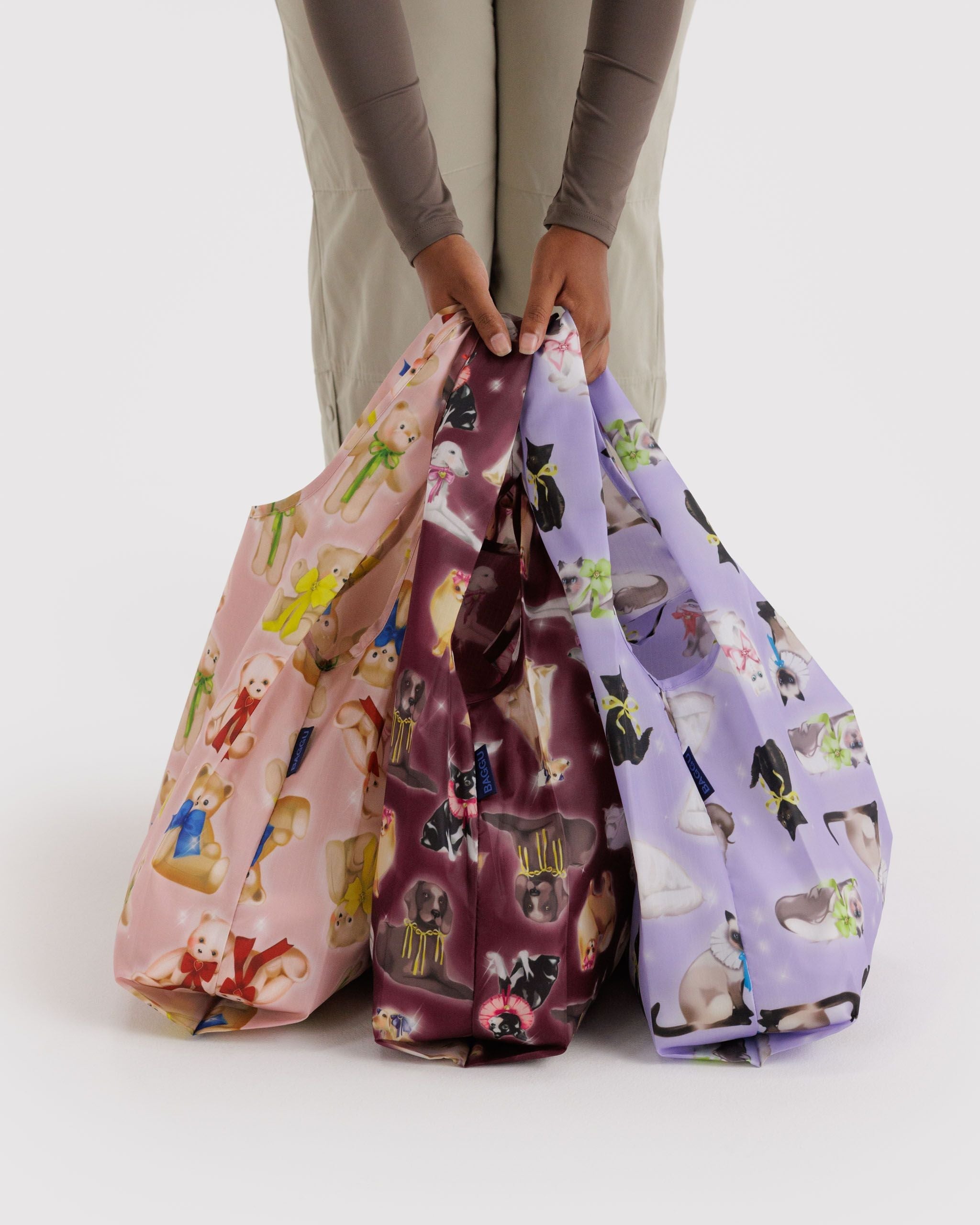 Standard Baggu Set of 3 Fancy Animals BAGS